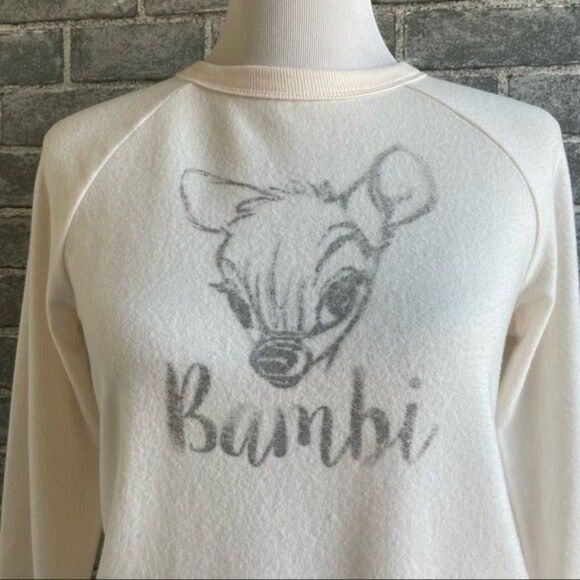 DISNEY Collection by DAVID LERNER Long Sleeved Bambi Top NWT Size Small - Picture 3 of 10
